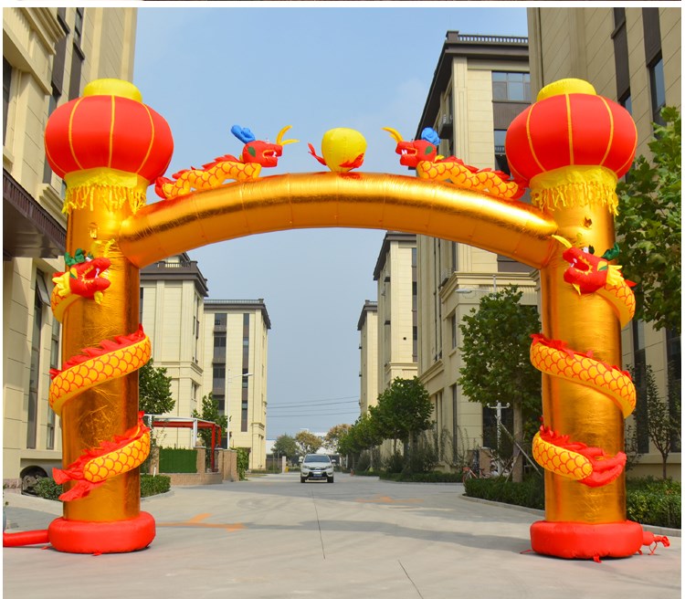 桂林灯笼柱拱门