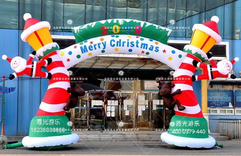 桂林圣诞活动拱门